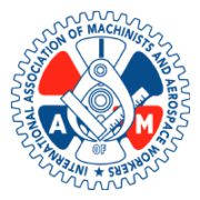 Association of Machinists and Aerospace Workers logo